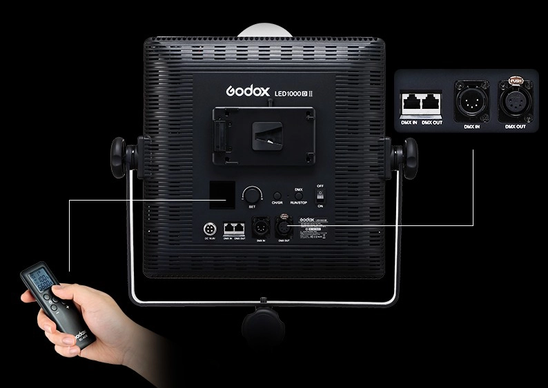 Panel LED Godox LED1000Bi II zmiana barwy
